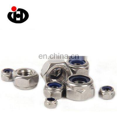 Hot Sale  JINGHONG DIN985 ZINC PLATED  Locknut Slip Lock Nut  Nylon Lock Hex  Nut