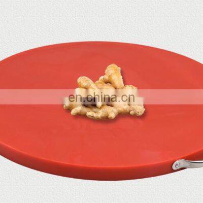New Style Non Slip Round Plastic pe Cutting Board Wholesale photo-5