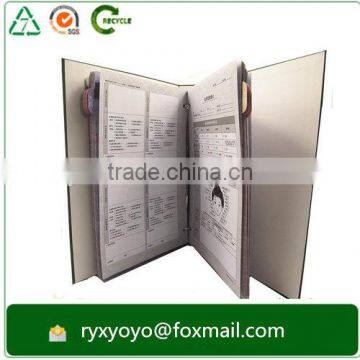 Custom Loose-leaf a4 Size 2" D Shape Ring Binder With Catalog Insert Pages photo-5