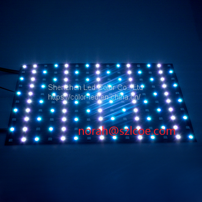 Individual Addressable RGB SMD5050 WS2812B Flexible PCB Digital 8x8 8x16 16x16 256 Pixels Flexible LED Matrix Display Panel photo-2