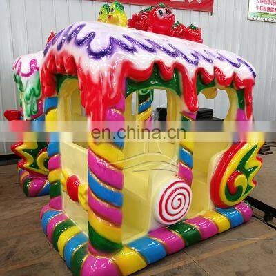 Funny Funfair Playground Equipment Outdoor Amusement Kiddie Rides Fairy Train for Sale photo-5