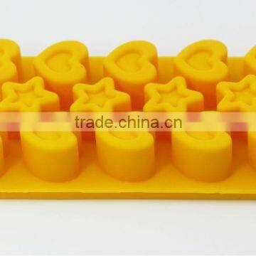 Flexible And Easy Wash Silicone Ice Trays