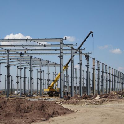 Prefabricated Steel Structure Structure Workshop Low Cost Metal Storage Building