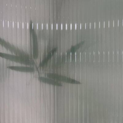 Office Hotel Decorative Ribbed Tempered Glass Partition Reeded Shadow Fluted Curtain Wall Glass photo-5