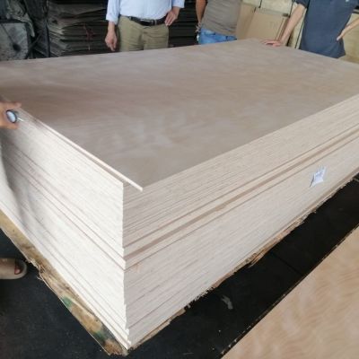 High Quality Poplar Core E0 Okoume Face Commercial Plywood Furniture Material