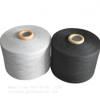 Белая вязальная пряжа из шелушеной чистококонковой хлопчатобумаги NE 80S 60S 40S 32S photo-2