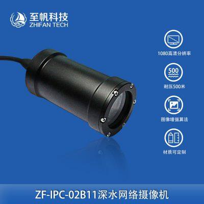 2MP 1080P HD Network Camera for Underwater Robot ROV - POE Waterproof, 200m Depth Rating, Fixed/Focus Adjustable Options
