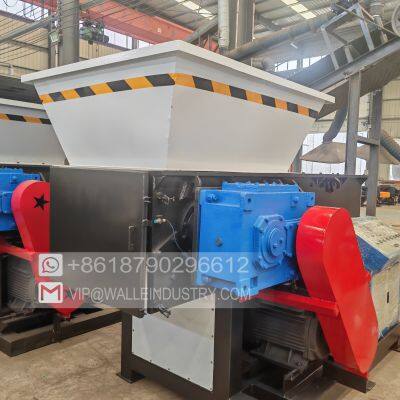 Plastic Wood Pet Bottle Hard Plastic Cable Metal Tire Single Shaft Shredder