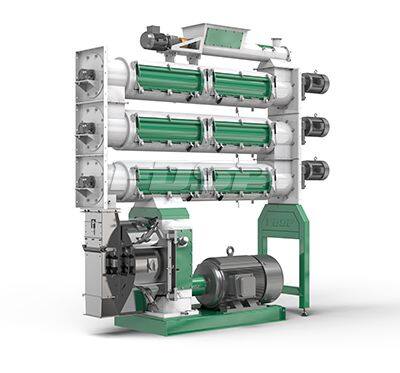 CE Approved 10-15tph SZLH508b3 High-grade Aquatic Fish Feed Pellet Machine photo-1