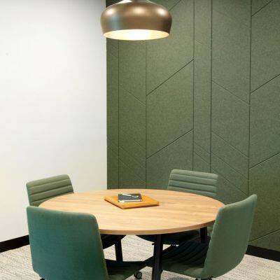 Неносные огнестойкие современные акустические панели для стен, поглощающие звук и обладающие звукоизоляцией, для спальни, отеля, квартиры, конференц-залов