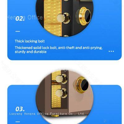 Smart Anti-theft Compact Hotel Safe | With Biometric Fingerprint Lock | 60cm Mini WIFI Safe for Small Guest Rooms photo-3