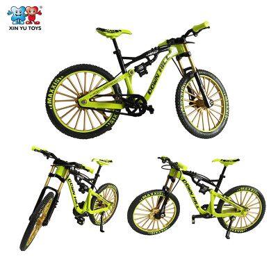 XINYU Stimulated Bike Model 1:8 Scale Diecast Metal Bicycle Vehicle Toy photo-4