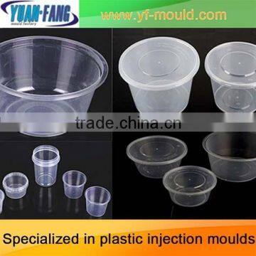 OEM thin wall plastic food box container mould for injection