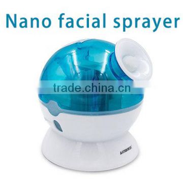 2016 hot on tv Professional Whitening and Super Moisturizing Hot & cold nano Ionic Spray facial skin care machine