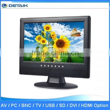 10.2 inch LCD Television NTSC PAL System 16:9 TV