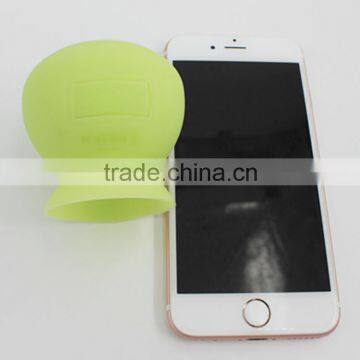 fashion soft silicone rubber mobile phone sucker stand