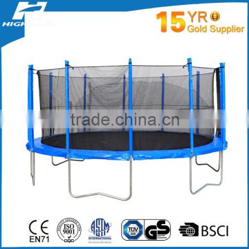 Premium 15FT Trampoline With Enclosure(Down to ground):