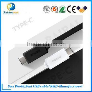 Black and White USB3.0 Data Cable Type-C Interface To USB3.0 Male USB 3.0 Adapter Cable