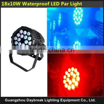 LED 18x12w waterproof led par light good color mixing dj par light