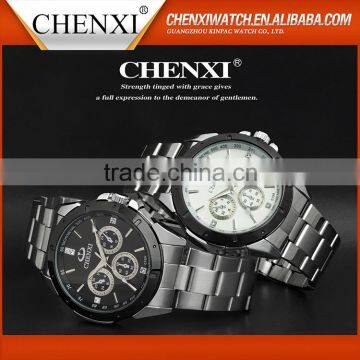 2016 Newest Hot China Quartz Wrist Watches Fashion Stainless Steel Men's Sport Watches 019AMB