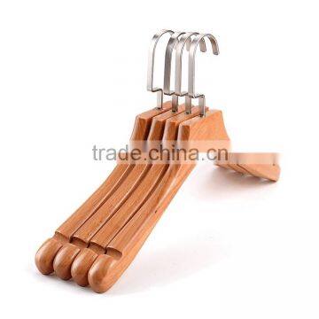 Luxury Natural Wood hangers Coat Suit Hanger