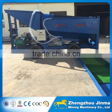 Diesel Engine Or Generator Drive Small Gold Washing Trommel Plant                        
                                                Quality Choice