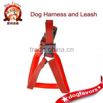 Increased thickening foam dog harness with a large dog in a pet leashes