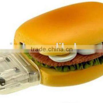 unique design USB with hamburger shape