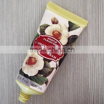 Customized 100ml plastic cosmetic tube packaging