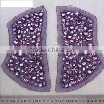 Handmade Beaded Applique for Shoulder -- H1412047 photo-2