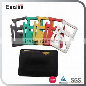 11 in 1 Survival Knife Multi Tool Camping Saber/card/Multifunction Outdoor Lifesaving Tool