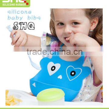 FDA Food Grade Silicone Bib for Kids for Baby Care Bibs photo-4
