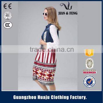 2016 New Arrival Sleeveless Denim Vest Jean Jacket for Women photo-4