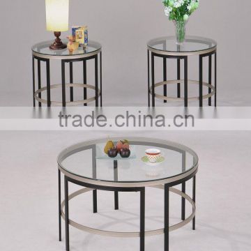 Modern Coffee Table and End Table/ Glass Coffee Table