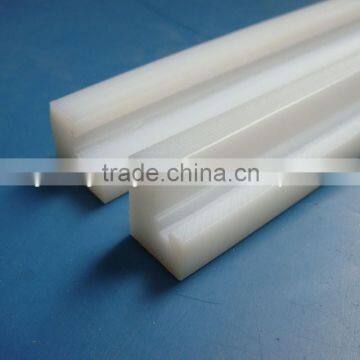China Wholesale Cheap Cnc Machined Plastic Uhmwpe PE100 Linear Guide Rail photo-3