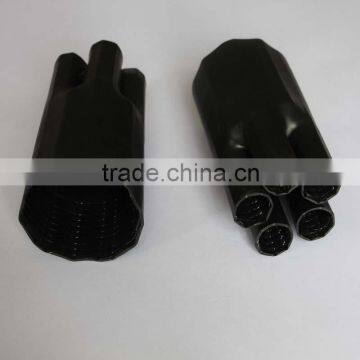 4 Way Black Polyolefin Materail Heat Shrinkable Cable Breakout Boot for Wires photo-2
