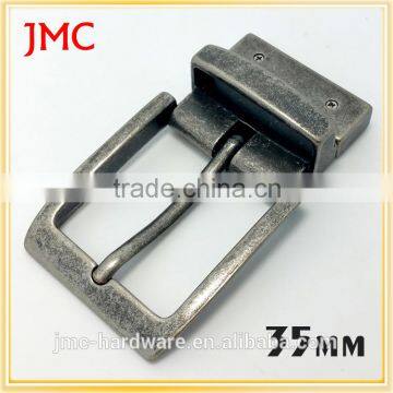 35mm Reversible Zinc Alloy Pin Belt Buckles photo-5