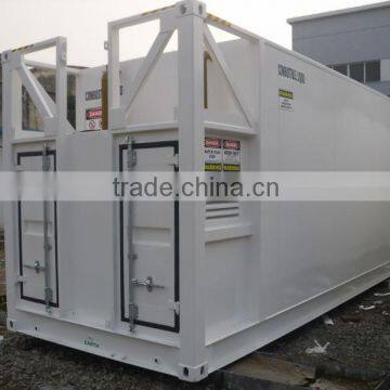 40ft outdoor fuel tanks, diesel fuel transfer tank, double wall diesel tank iso container