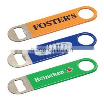 stainless steel PVC coated bottle opener