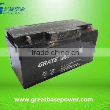 sealed lead acid battery 12v 65ah ups battery manufacturer energy storage valve regulated lead acid battery