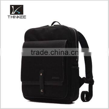 High quality canvas backpack/custom business type canvas backpack/high standard men canvas backpack