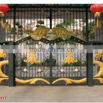 wrought iron gate