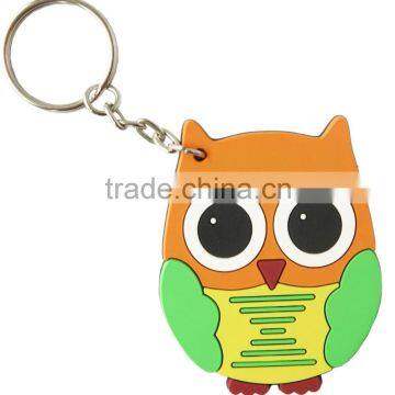 OEM 2D Or 3D Custom Design Rubber Keyring Or Promotional Cartoon Rubber Keychain Quality Choice photo-3