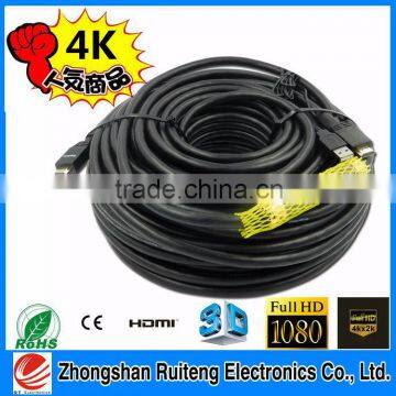 2015 HOT SELL 1m 3m 5m 10m 15m 20m 30m 40m 50m V1.4 HDMI Cable M to M For BLURAY 3D DVD PS 3 HDTV photo-4