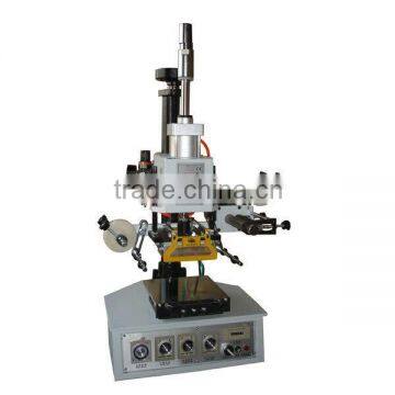 2016 high quality hot foil stamping machine for fabric handbag,leather,paper and plastic TH-90-2D