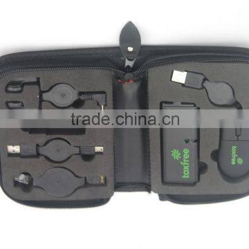 Business Travel Electronic Accessories Cable Organizer Bag USB Kit Case photo-2