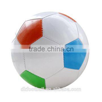 2015 new design Size 5 Shiny PVC red & white Soccer Ball