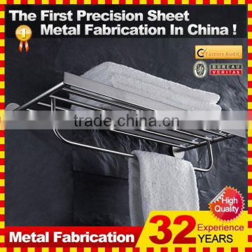 stainless steel expandable towel rack/towel bar/grab bar made in China