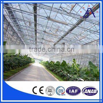 Durable aluminum frame greenhouse