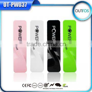 Promotion Gift Twitch Perfume China Power Bank Charger Potable 2200mah